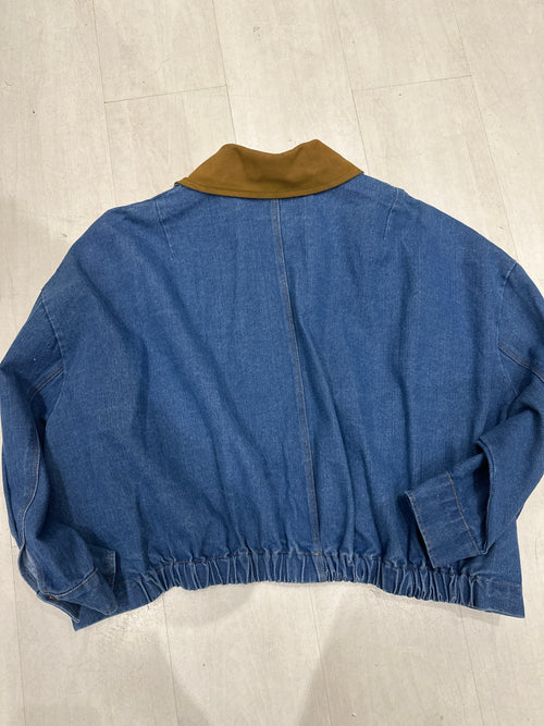 Blouson jeans oversize JOHANNA