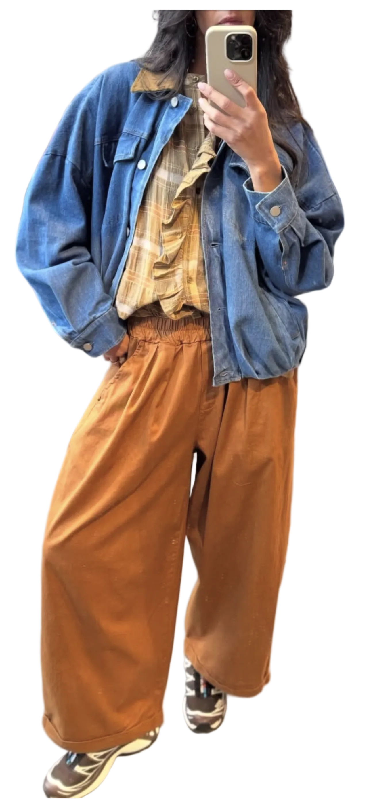 Blouson jeans oversize JOHANNA