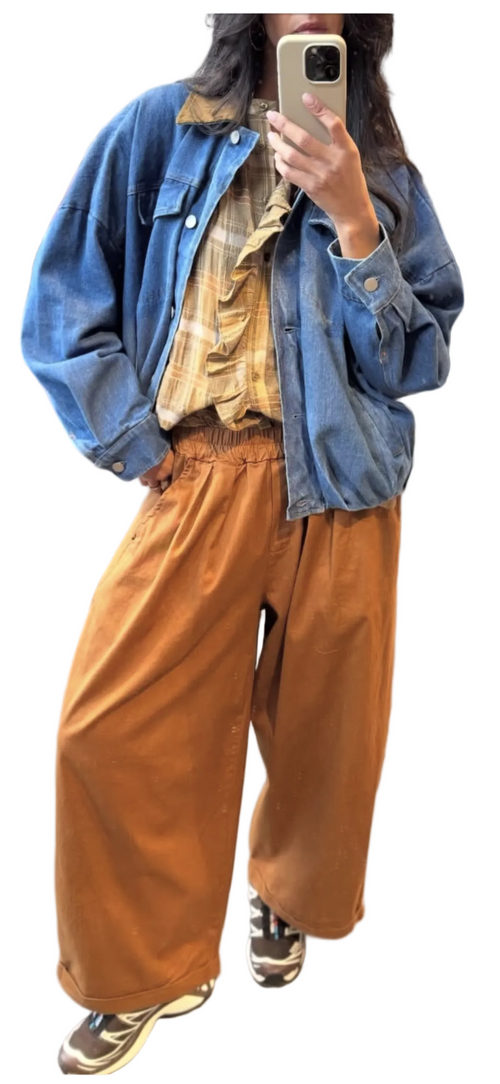 Blouson jeans oversize JOHANNA